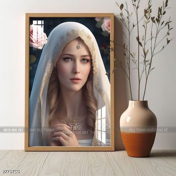 Tranh decor trang trí tường công giáo
