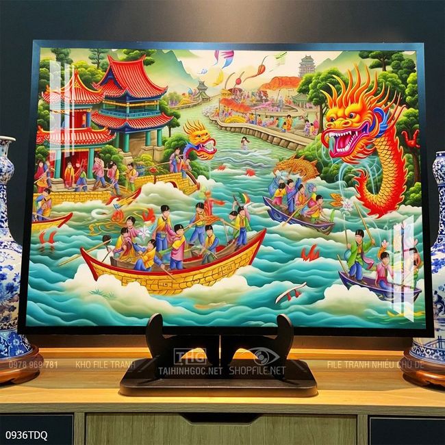 Tranh phong cảnh làng quê đẹp và ý nghĩa