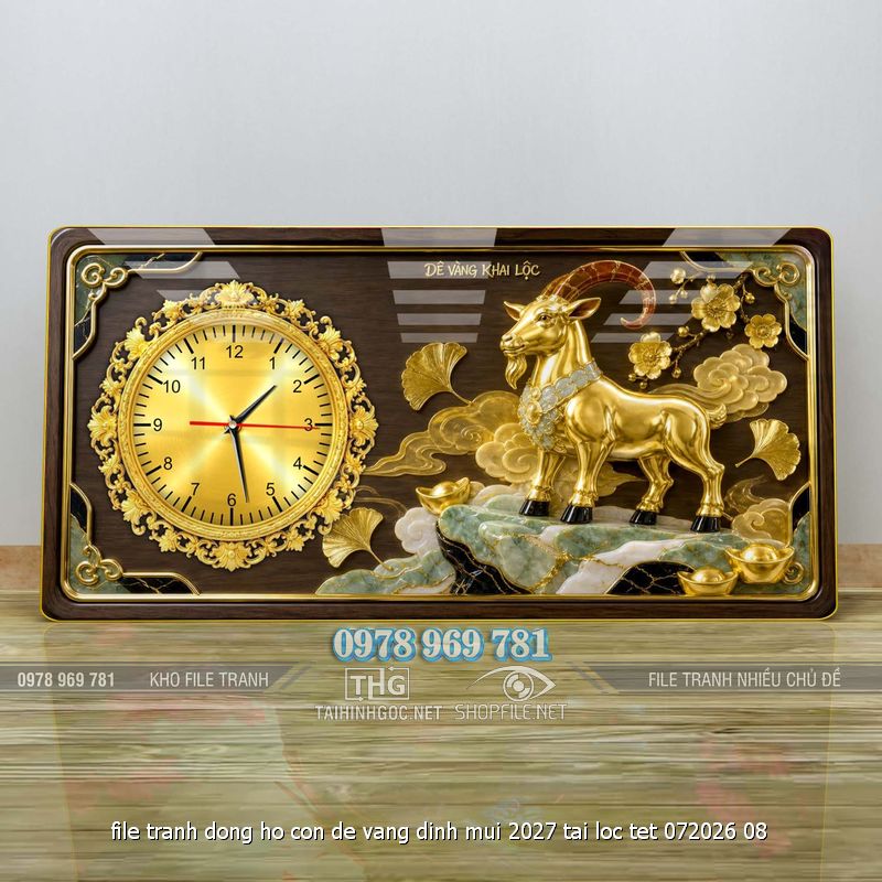 file tranh dong ho con de vang dinh mui 2027 tai loc tet 072026 08