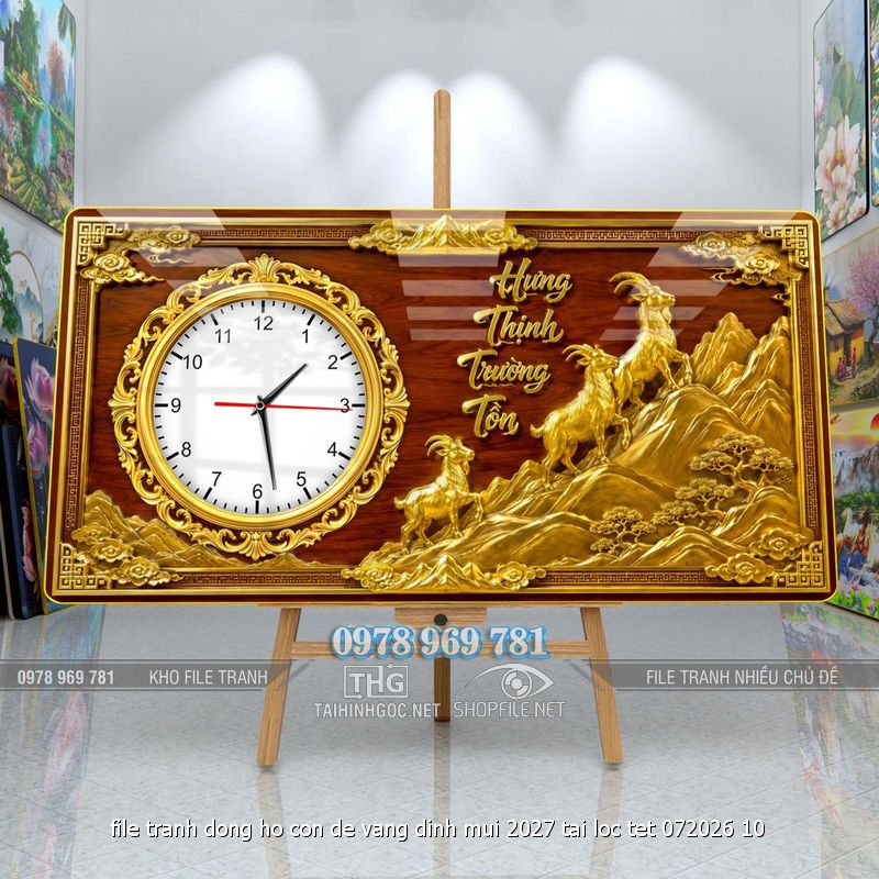 file tranh dong ho con de vang dinh mui 2027 tai loc tet 072026 10