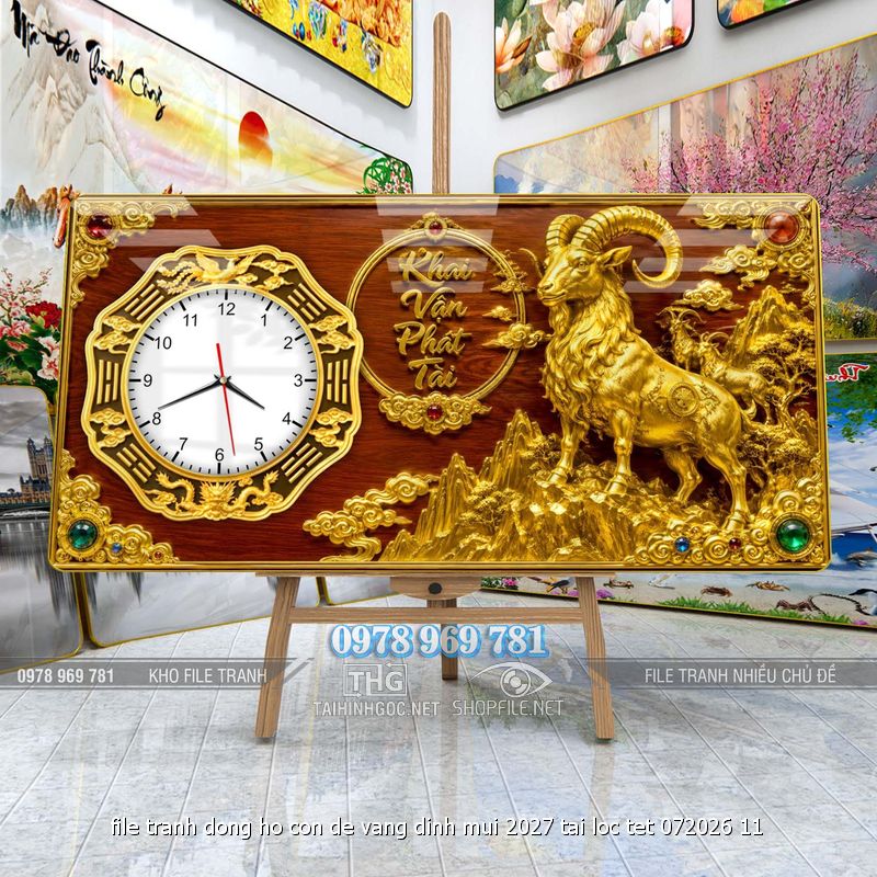 file tranh dong ho con de vang dinh mui 2027 tai loc tet 072026 11