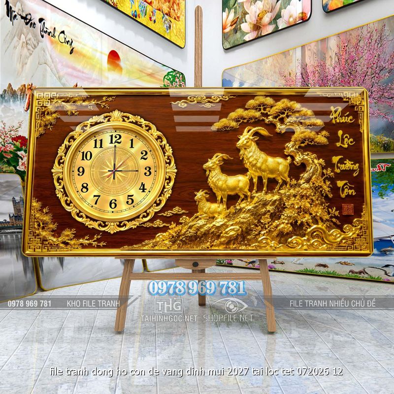 file tranh dong ho con de vang dinh mui 2027 tai loc tet 072026 12