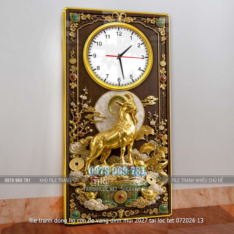 file tranh dong ho con de vang dinh mui 2027 tai loc tet 072026 13