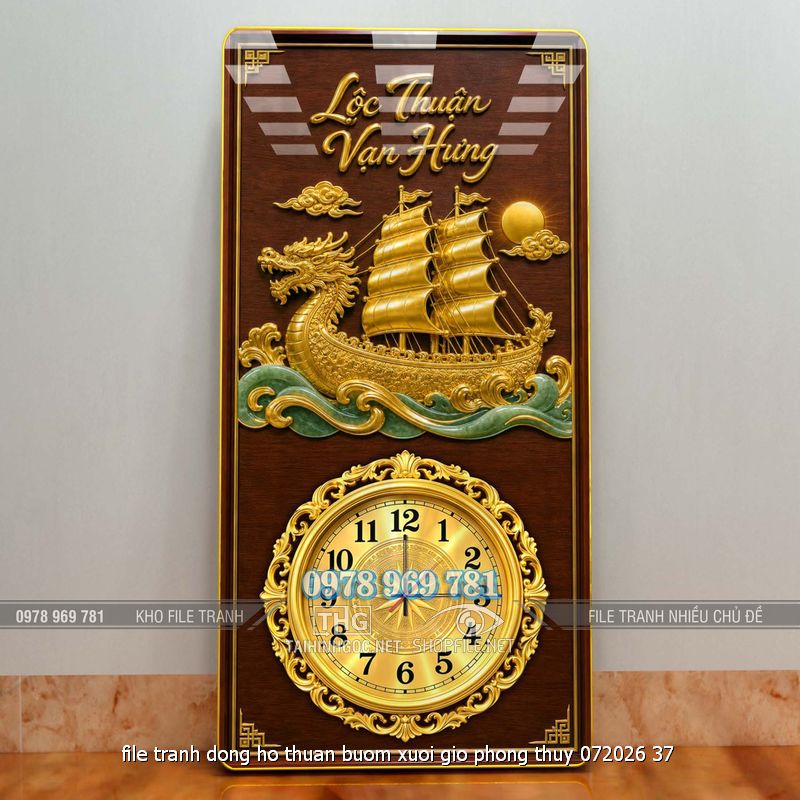file tranh dong ho thuan buom xuoi gio phong thuy 072026 37