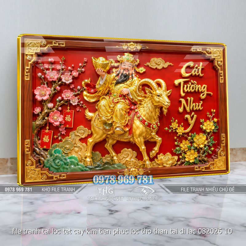 file tranh tai loc tet cay kim tien phuc loc tho than tai di lac 082026 10