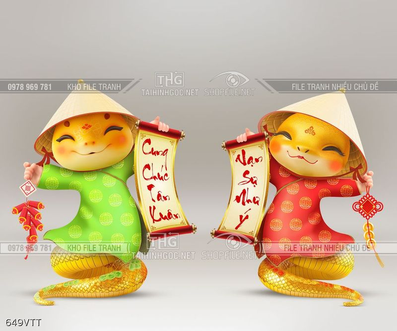 File psd rắn vàng 2025