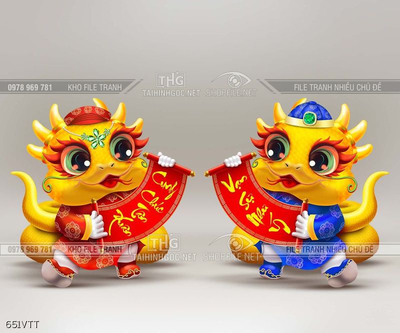 File psd cặp rắn vàng chúc mừng năm mới