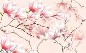 Tranh gắn tường hoa mộc lan  đẹp chất lượng cao
