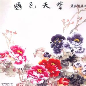 Tranh màu nước hoa mộc lan