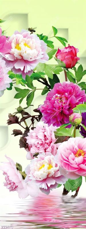 Tranh hoa mẫu đơn chất lượng cao