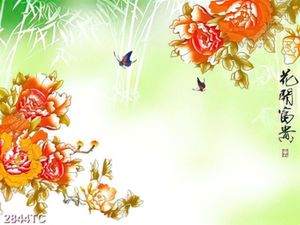 Tranh hoa mẫu đơn