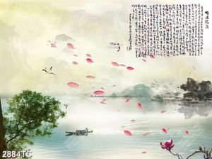 Tranh sông nước hữu tình