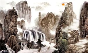 Tranh thác và núi chất lượng cao