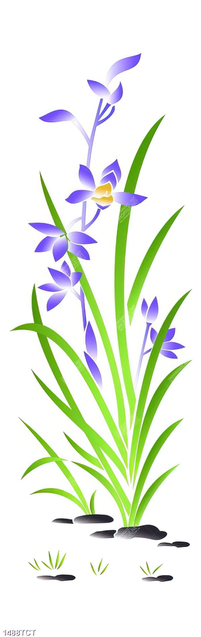 Tranh hoa địa lan
