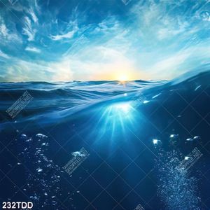 Tranh mặt biển xanh file psd chất lượng cao