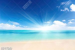 Tranh mặt biển màu hè chất lượng cao