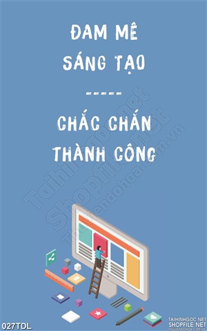Tranh động lực đam mê sáng tạo