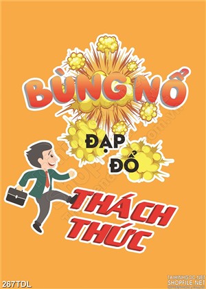 Tranh động lực bùng nổ trong công việc