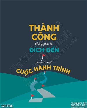 Tranh văn phòng thành công không ngừng