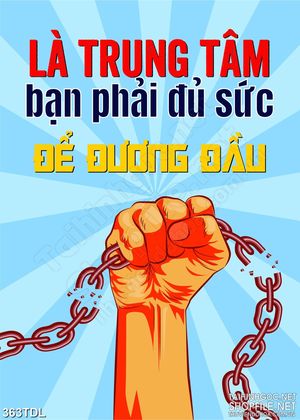 Tranh trang trí động lực đương đầu mọi thử thách