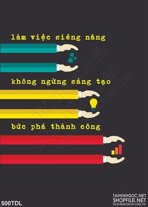 Tranh động lực bức phá trong công việc