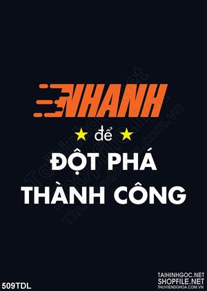 Tranh động lực đột phá để thành công in uv