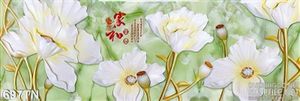 Tranh giả ngọc hoa treo tường