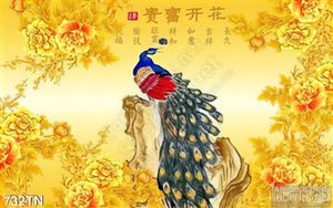 Tranh giả ngọc chim phượng hoàng