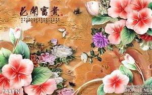 Tranh giả ngọc hoa trang trí