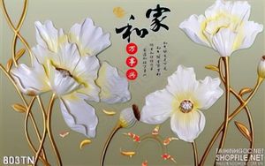Tranh giả ngọc hoa trang trí