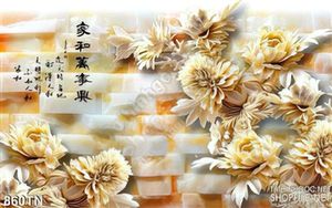 Tranh giả ngọc mẫu đơn trang trí