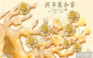 Tranh giả ngọc hoa mai