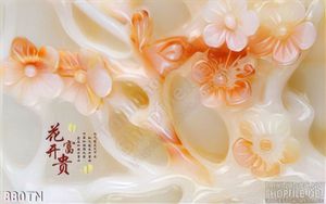Tranh giả ngọc hoa mai trang trí