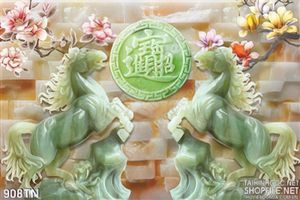 Tranh giả ngọc con ngựa