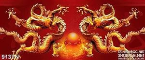 Tranh điêu khắc gỗ rồng