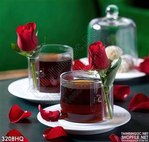 Tranh hoa hồng trang trí nghệ thuật
