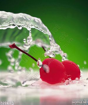 Tranh quả cherry