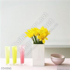 Tranh hoa lá trang trí hiện đại