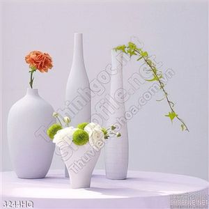 Tranh bình hoa treo tường phòng khách