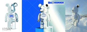 Tranh file gốc gấu bearbrick đẹp ấn tượng