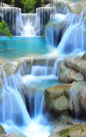 Tranh thác nước nghệ thuật