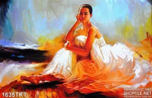 Tranh khỏa thân nghệ thuật sơn dầu