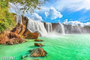 Tranh thác nước tuyệt đẹp 13314NT