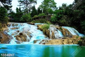 Tranh thác nước tuyệt đẹp 13346NT