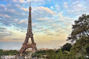 Tranh tháp eiffel 13980NT