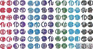 Bộ chữ cửu huyền thất tổ tranh trí phòng thờ