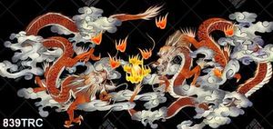 Tranh rồng nghệ thuật đẹp chất lượng cao