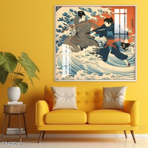 Tranh Samurai Nhật Bản 