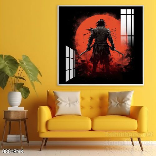 Tranh Samurai phong cách nghệ thuật