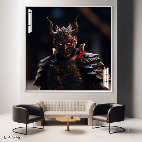Mẫu Tranh chiến binh Samurai huyền thoại 